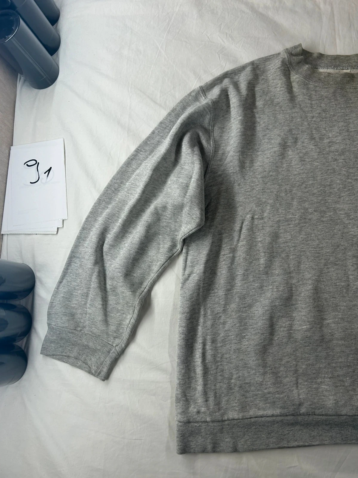 Blusa cinza de gola alta – photo 6